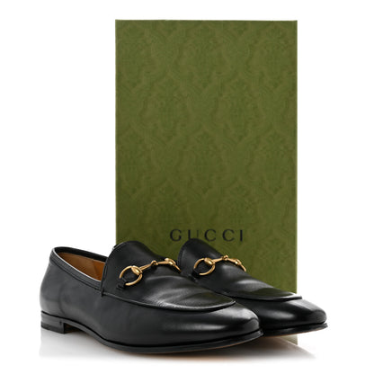 Gucci Calfskin Womens Jordaan Loafers 39 Black 13 of 13