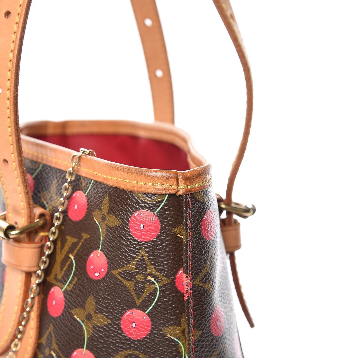 Monogram Cerises Bucket Bag