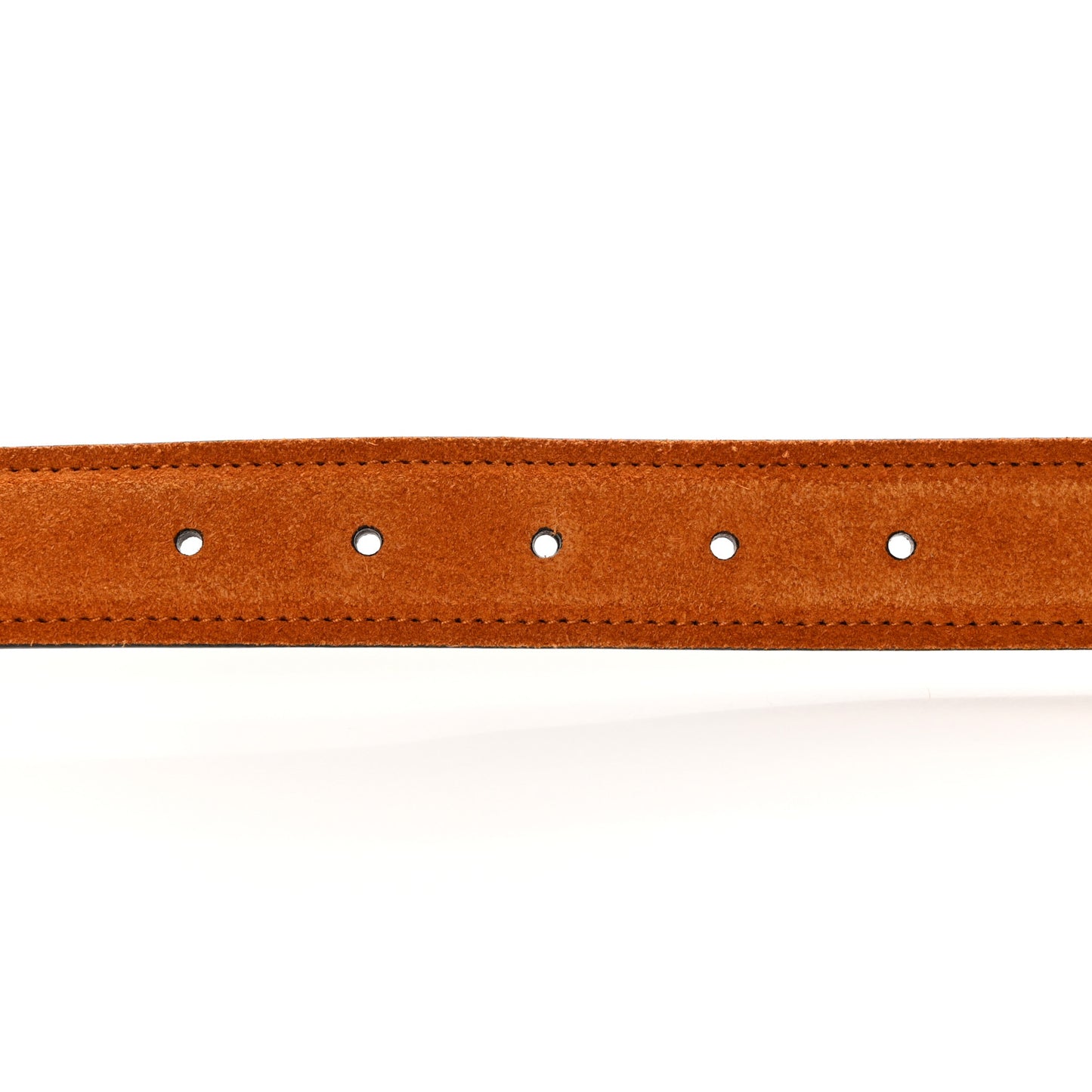Suede Cudu Blondie 30mm Belt 85 34 Blondie Cognac