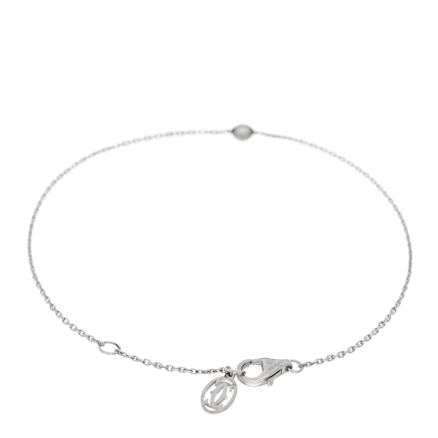 18K White Gold Diamond XS D'Amour Bracelet