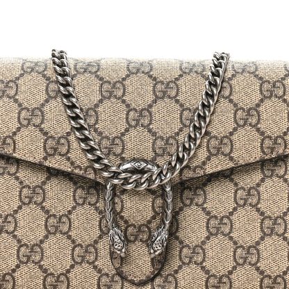 Gucci GG Supreme Monogram Mini Dionysus Chain Wallet Beige Taupe 7 of 9