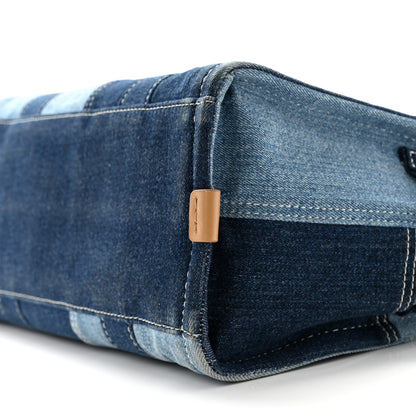 Marc Jacobs Denim Canvas Medium The Tote Bag Blue 10 of 13