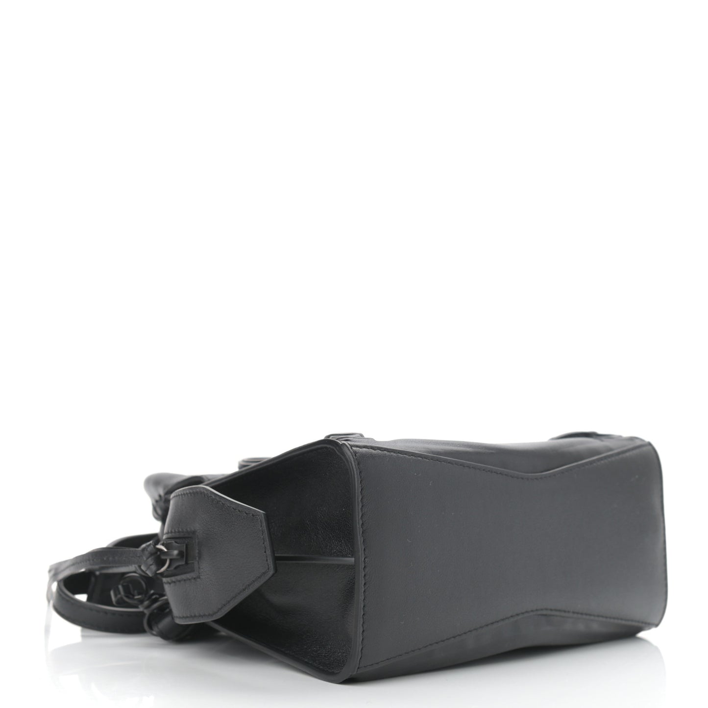 Cake Calfskin Tonal Hardware Mini Neo Classic City Black