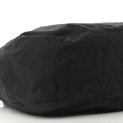 Prada Nylon Flat Messenger Bag Black 8 of 13