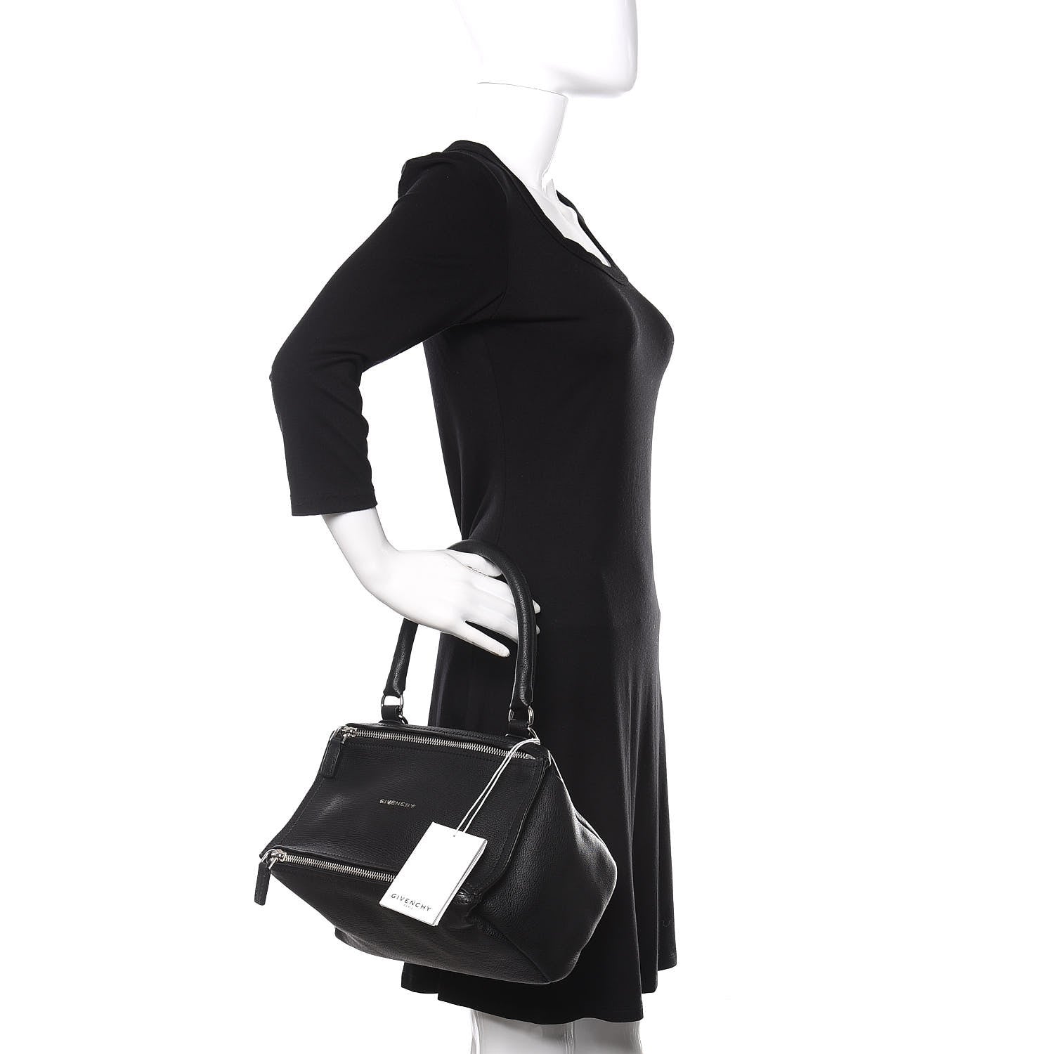 Givenchy Sugar Goatskin Small Pandora Black 2 of 10