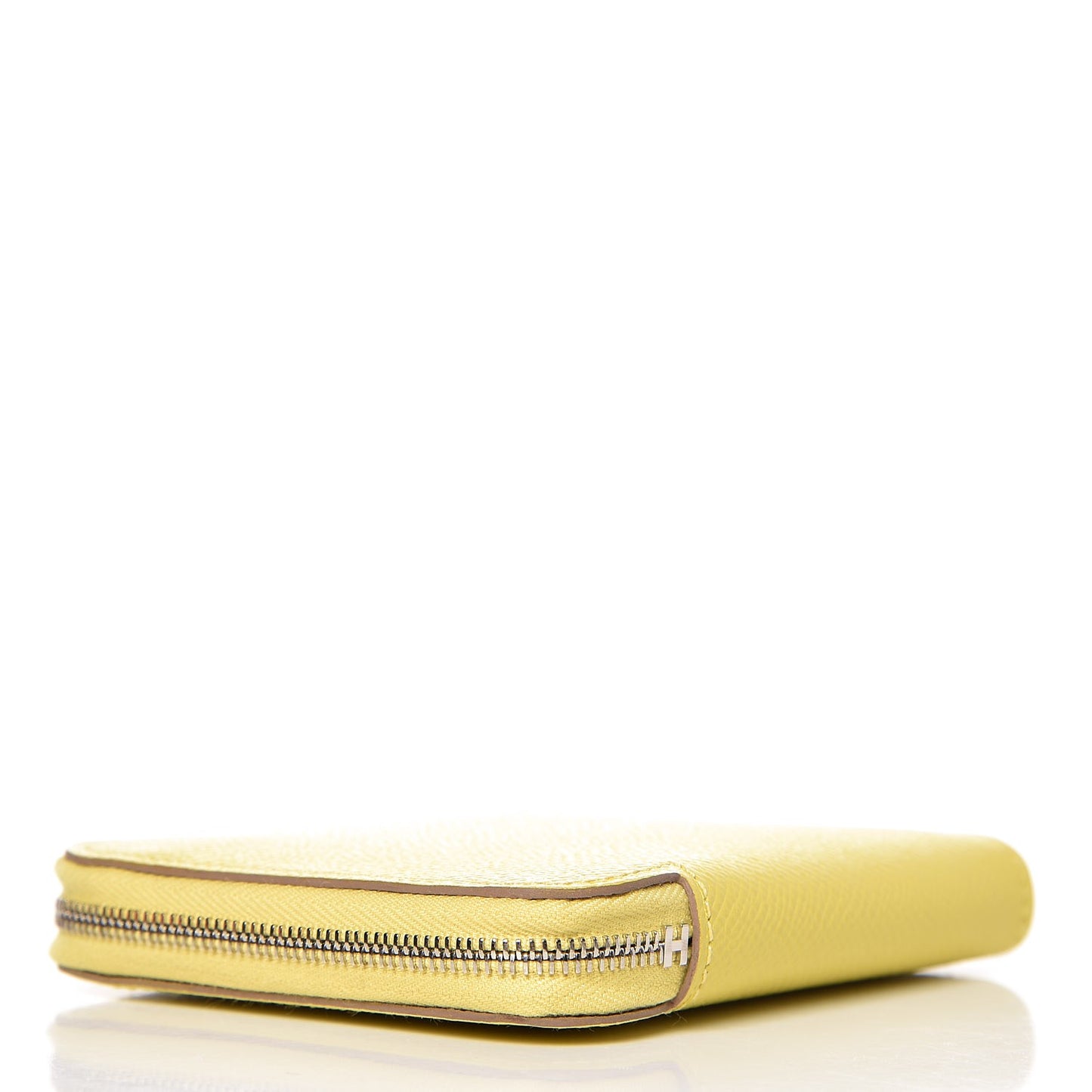 Epsom Silk'In Compact Wallet Lime Fauve Black