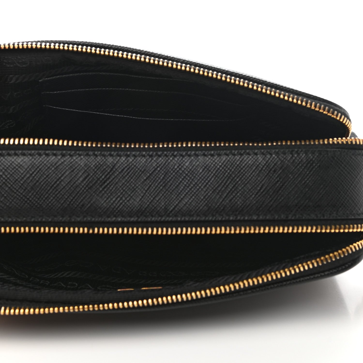 Prada Saffiano Mini Camera Crossbody Bag Black 5 of 10