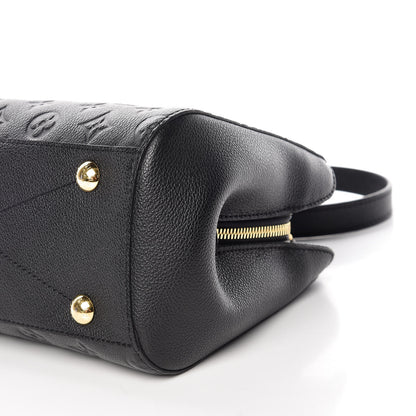 Louis Vuitton Empreinte Montaigne BB Black 6 of 9