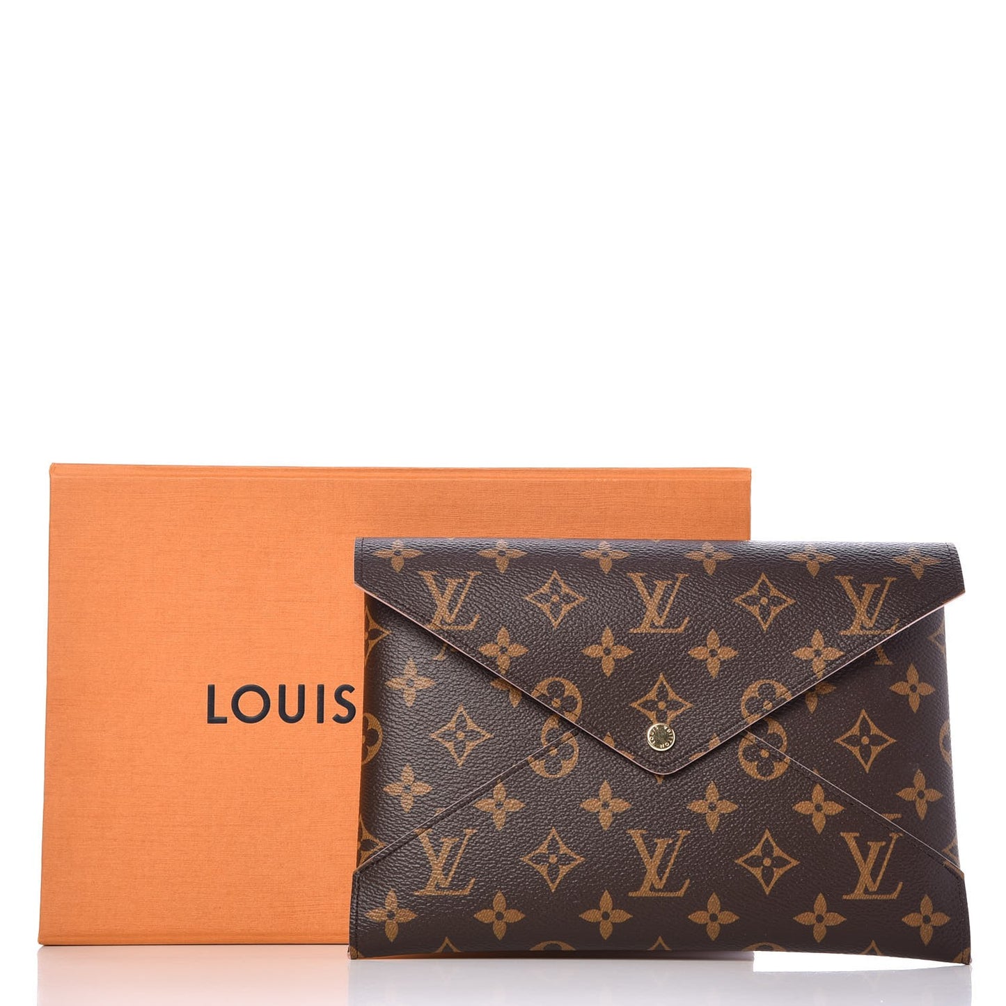 Monogram Large Kirigami Pochette Insert Rose Ballerine