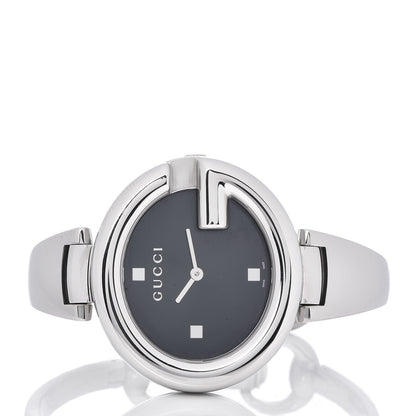 Gucci Stainless Steel 36mm Guccissima Quartz Watch Black 3 of 5