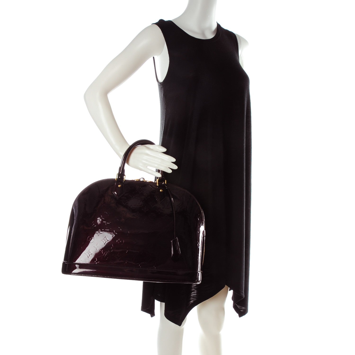 Louis Vuitton Vernis Alma GM Amarante 2 of 9