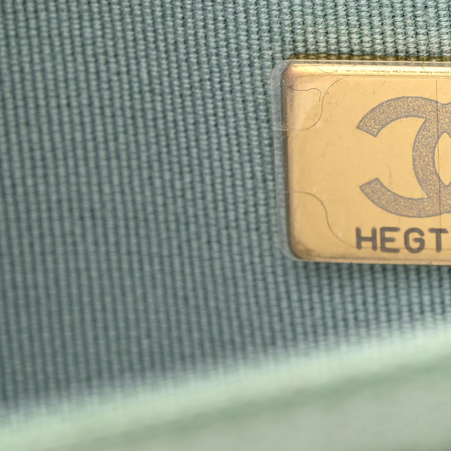 Lambskin Quilted Trendy CC Wallet On Chain WOC Grey