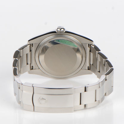 Rolex Stainless Steel 36mm Oyster Perpetual Datejust Watch Silver 116200 5 of 9