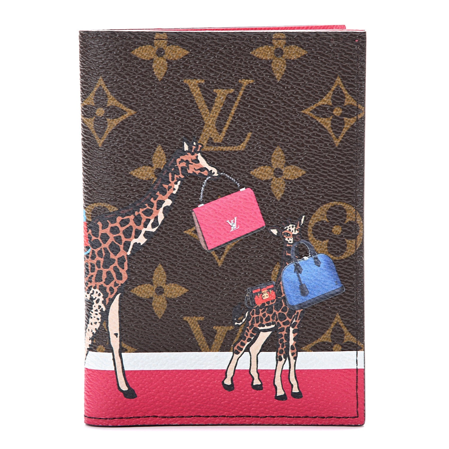 Louis Vuitton Monogram 2017 Christmas Animation Passport Cover 1 of 6