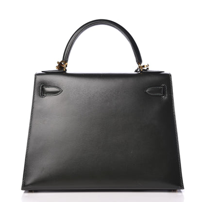 Hermes Box Kelly Sellier 28 Vert Fonce 4 of 49
