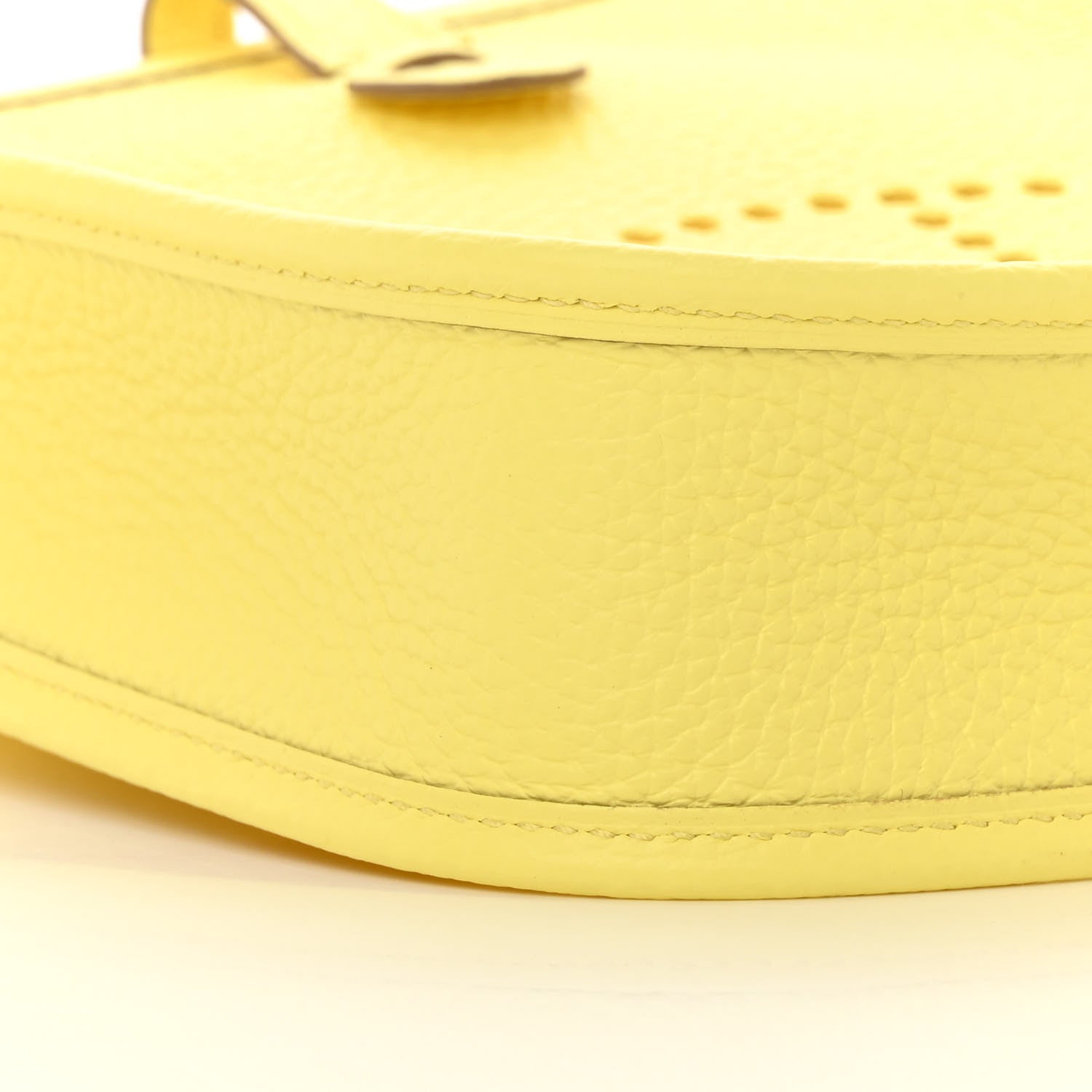 Hermes Taurillon Clemence Evelyne TPM Limoncello 9 of 12