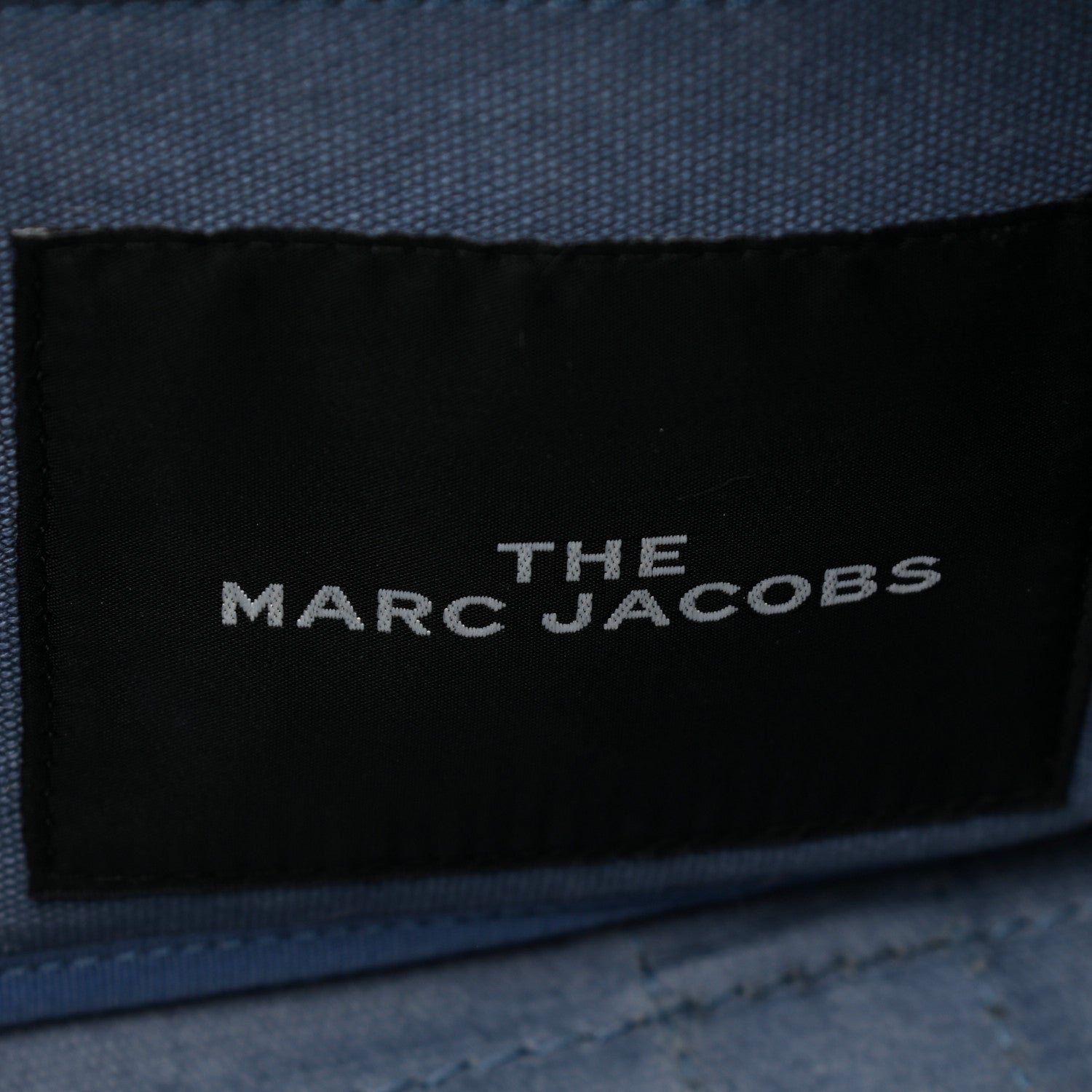 Marc Jacobs Cotton Canvas Medium The Traveler Tote Bag Blue Shadow 6 of 10