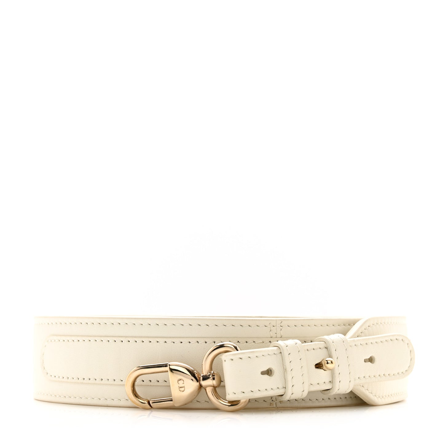 Lambskin Lucky Badges My Lady Dior Adjustable Shoulder Strap Latte