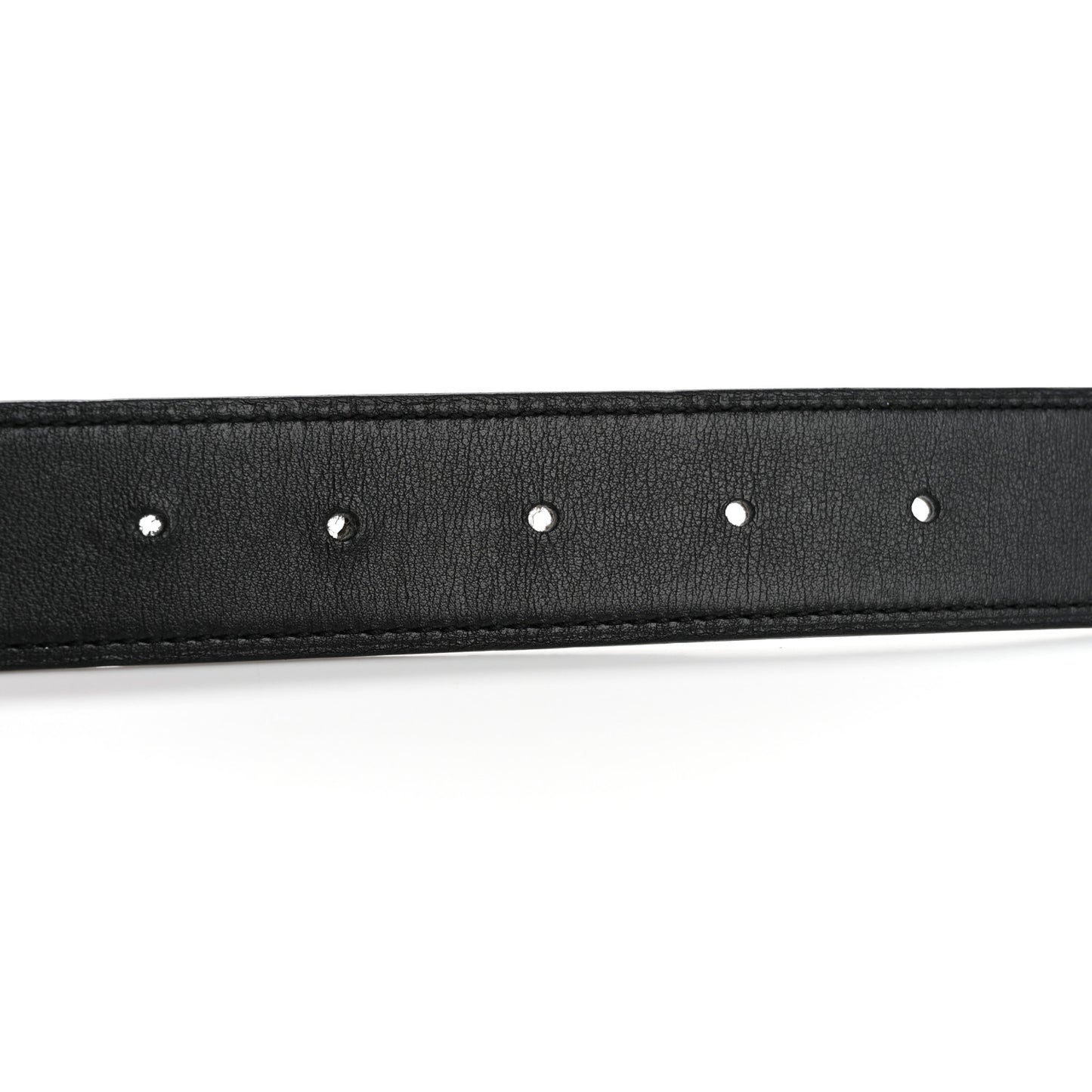 Swift Epsom 24mm Belt Strap 95 Black Etoupe