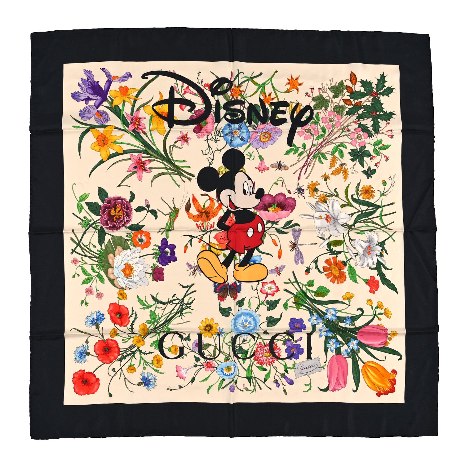 Gucci X Disney Silk Scarf 1 of 3