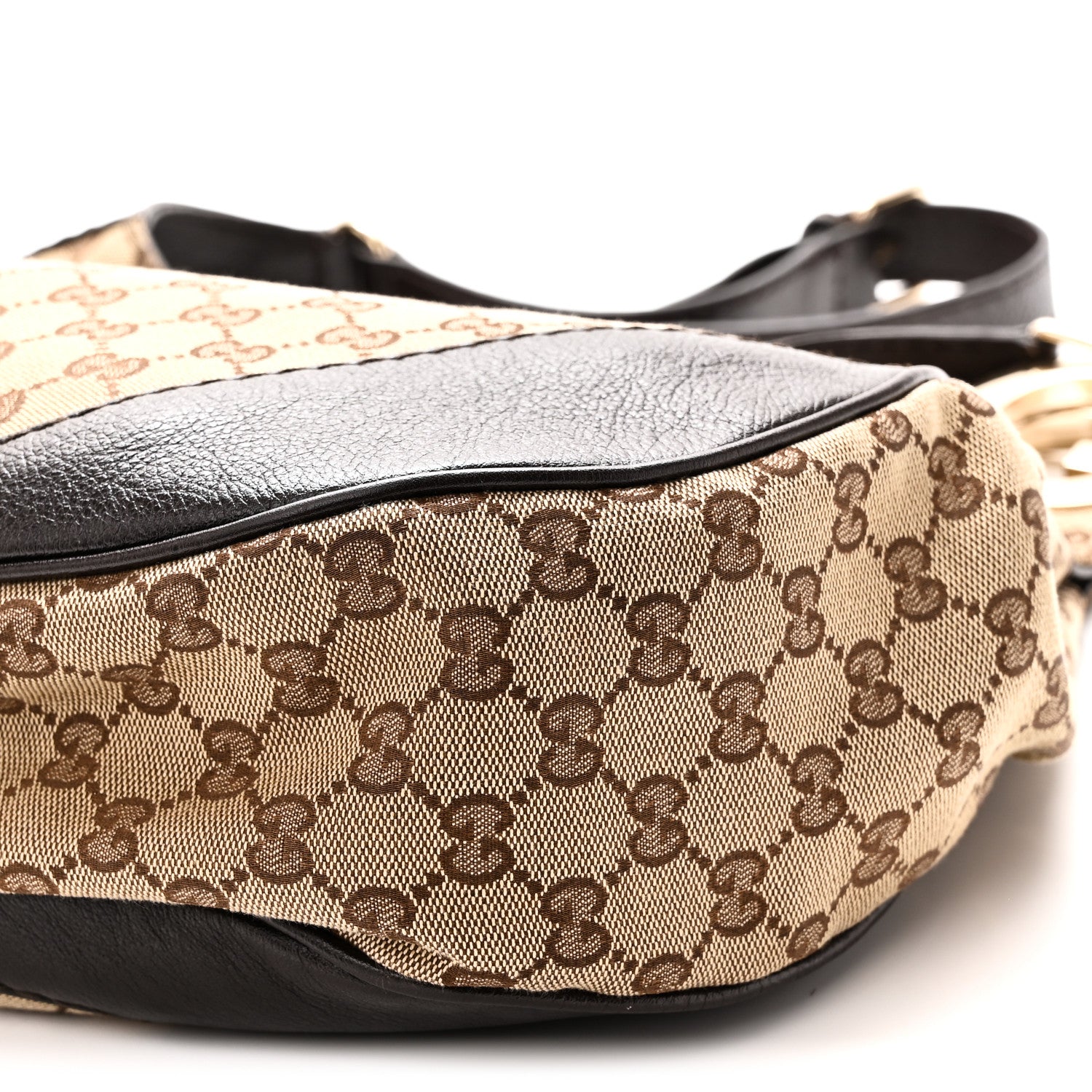 Gucci Monogram Medium Charlotte Hobo Brown 10 of 10