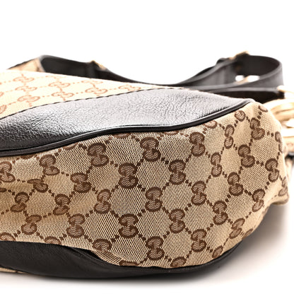 Gucci Monogram Medium Charlotte Hobo Brown 10 of 10