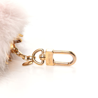 Louis Vuitton Fuzzy Bubble Bag Charm Light Pink 3 of 4