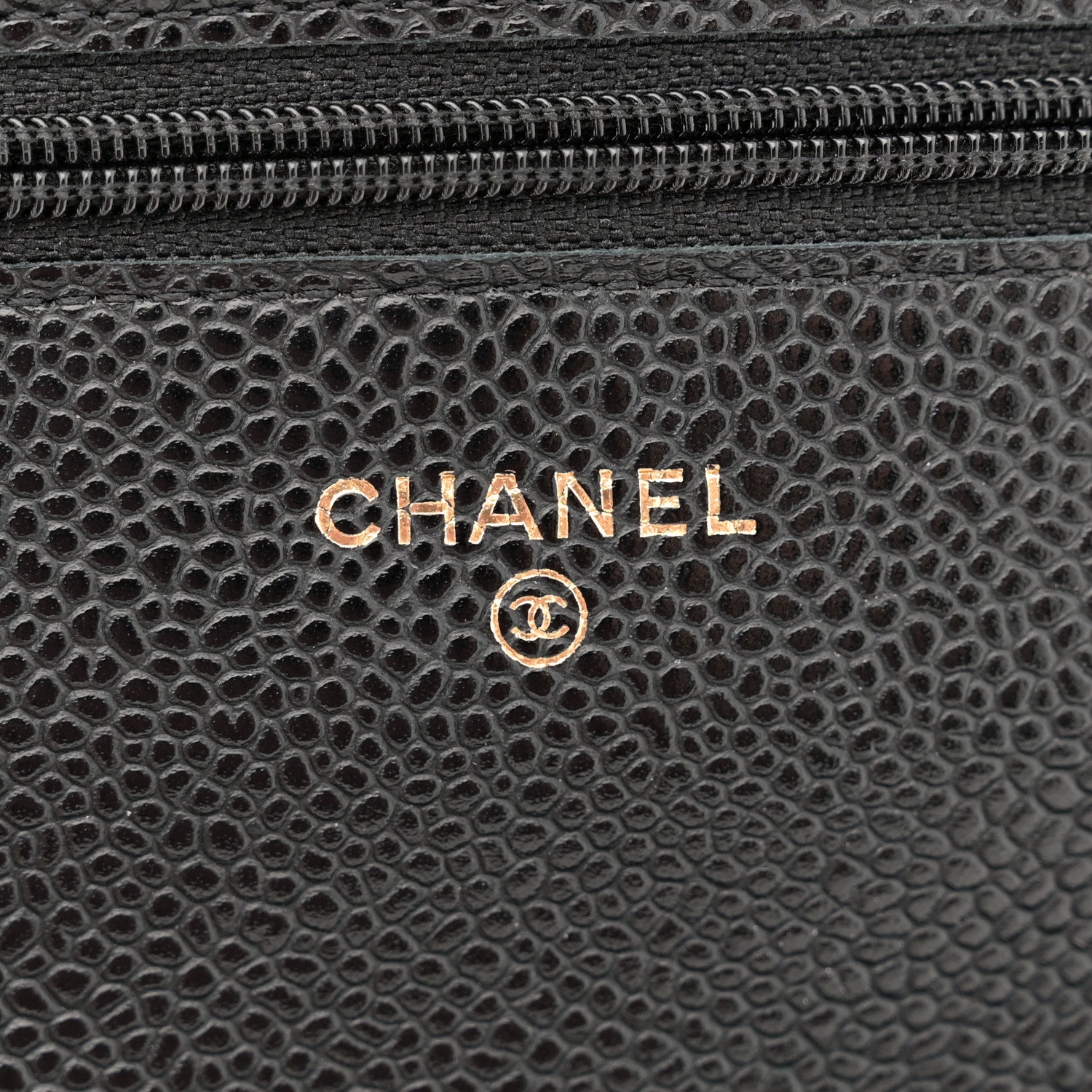 Chanel Caviar Quilted Wallet on Chain WOC Black 6 of 14