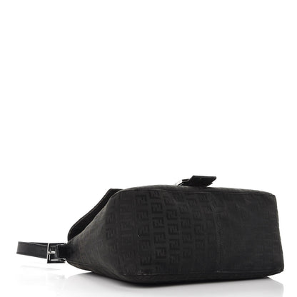 Fendi Zucchino Forever Mama Baguette Black 4 of 14