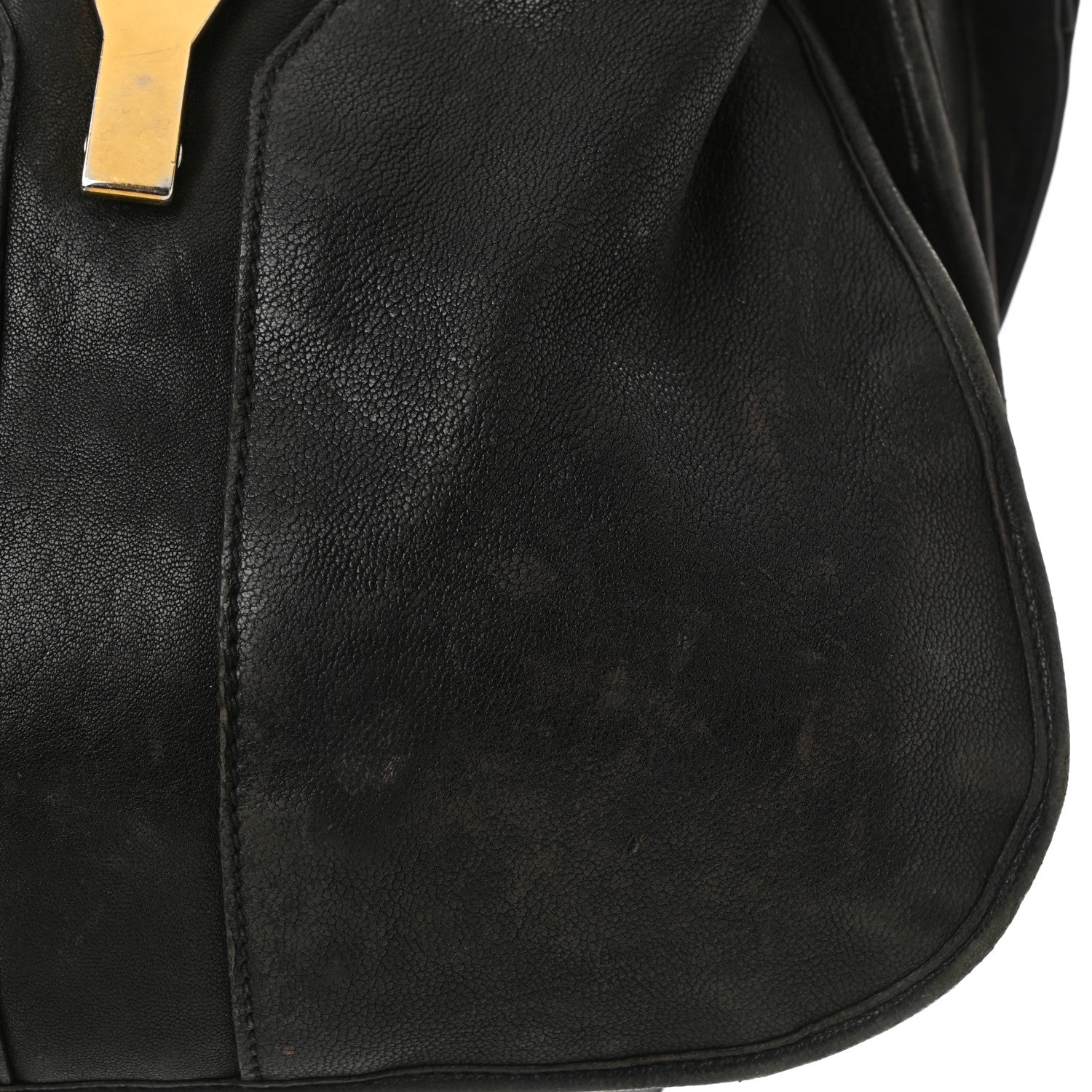 Saint Laurent Sheepskin Small Cabas ChYc Black 14 of 14