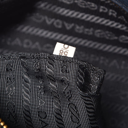 Prada Vitello Daino Tote Bluette 7 of 13