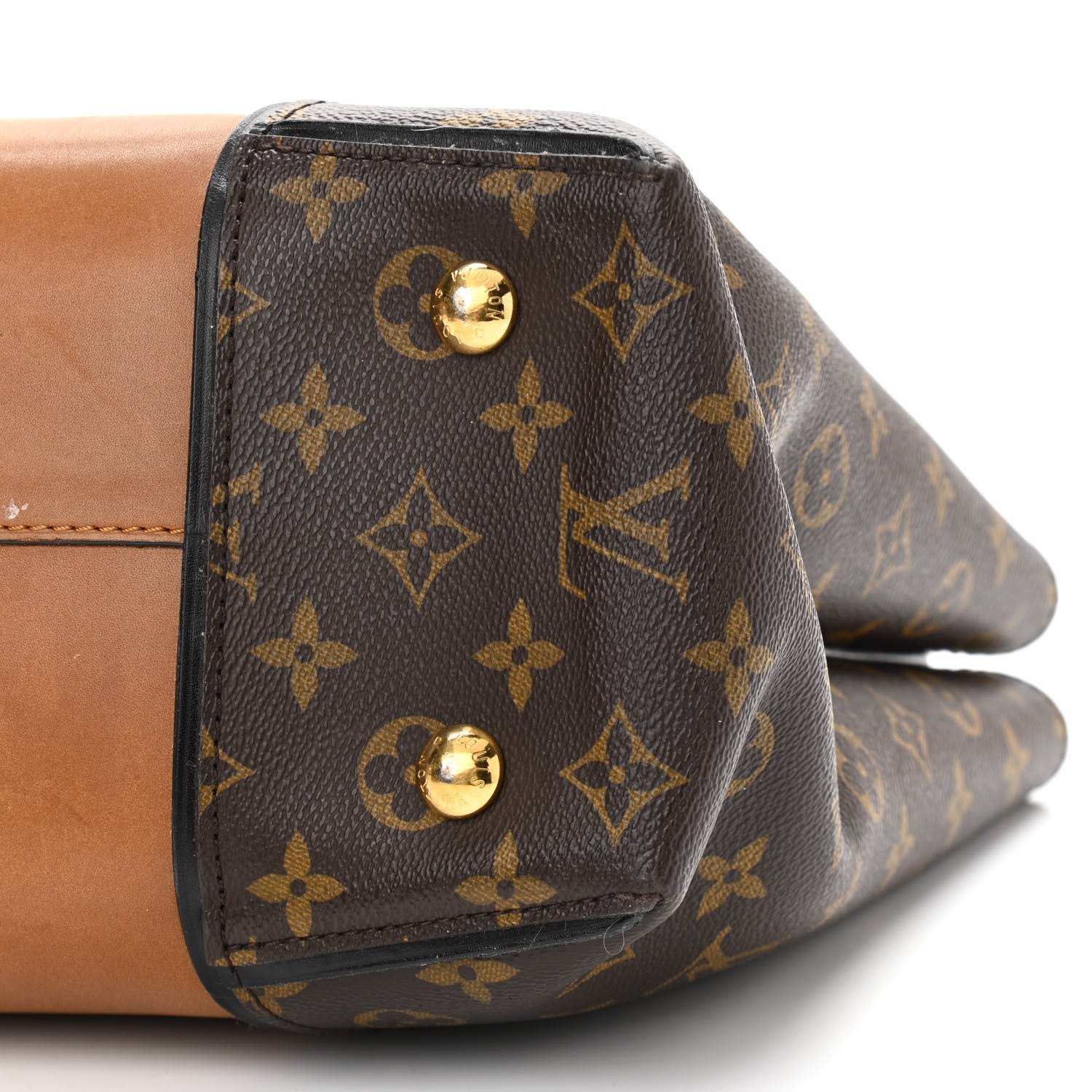 Louis Vuitton Monogram Cuir Orfevre Tote W PM Noisette 9 of 24