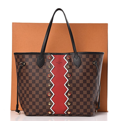 Louis Vuitton Damier Ebene Karakoram Neverfull MM 12 of 12