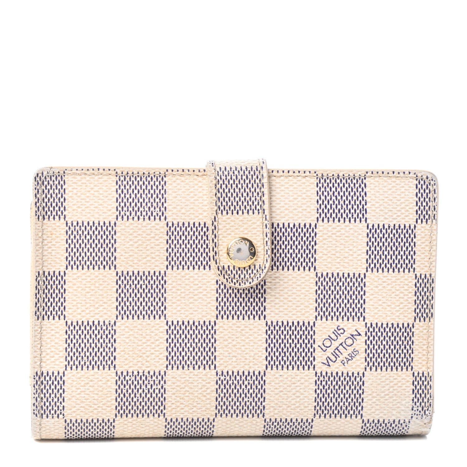 Louis Vuitton Damier Azur French Purse Wallet 1 of 7