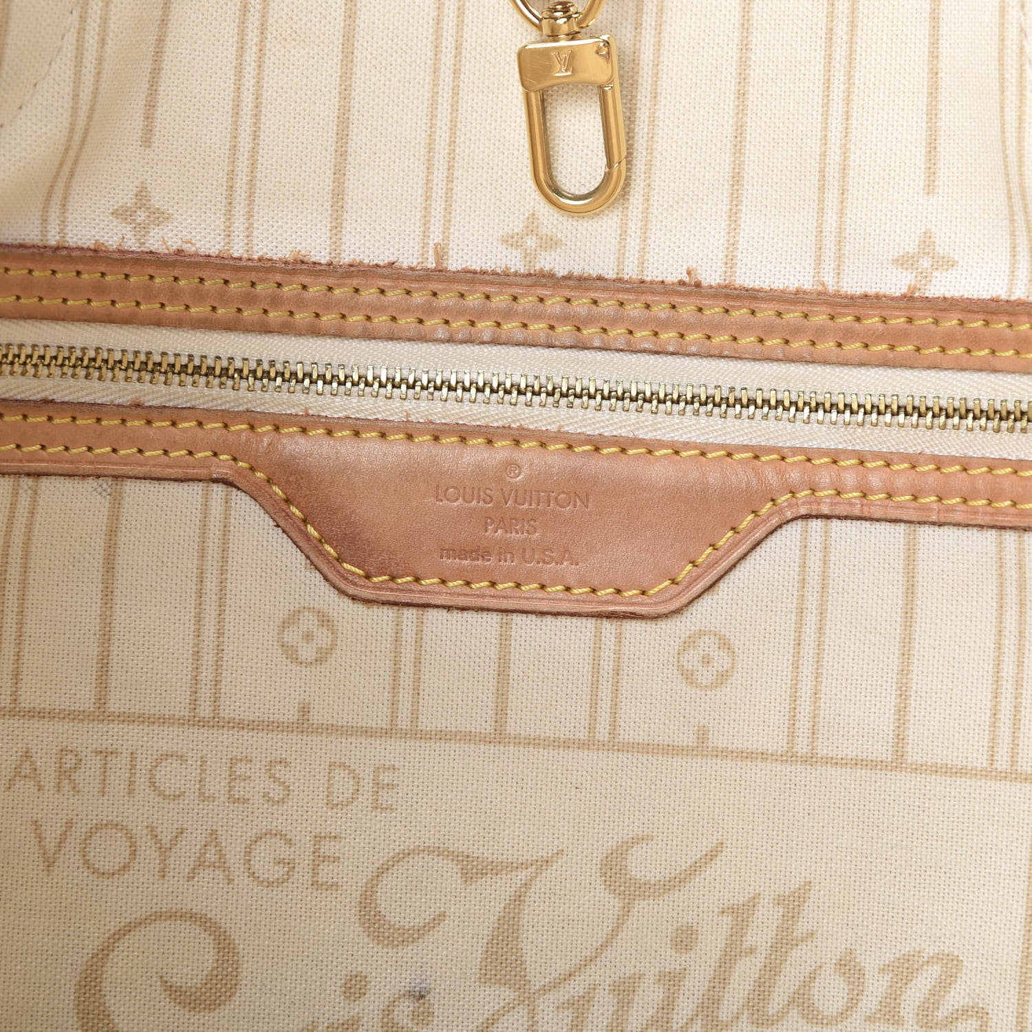 Louis Vuitton Damier Azur Neverfull GM 5 of 16