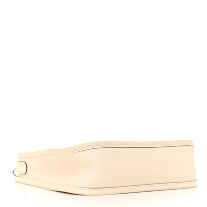 Hermes Taurillon Clemence Flipperball Sangle Evelyne TPM Nata Black Vert Bosphore 4 of 12