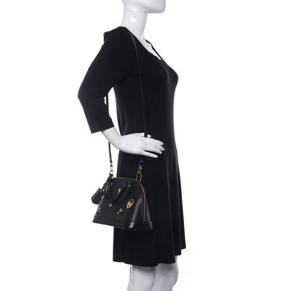 Louis Vuitton Epi Love Lock Alma BB Black 2 of 10
