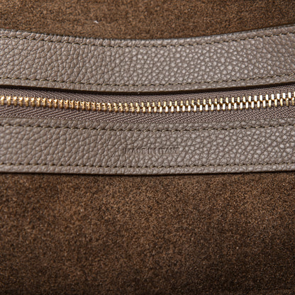 Celine Soft Grained Calfskin Small Belt Cabas Phantom Taupe 9 of 10