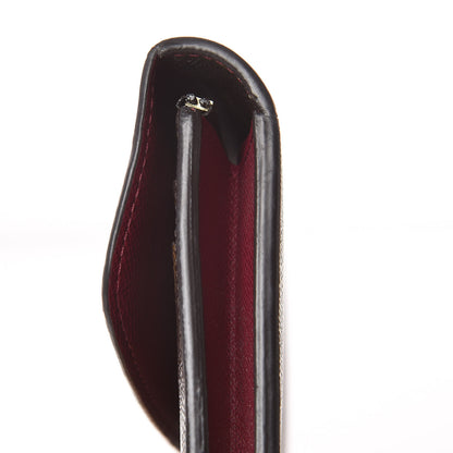 Louis Vuitton Monogram Emilie Wallet Fuchsia 9 of 10