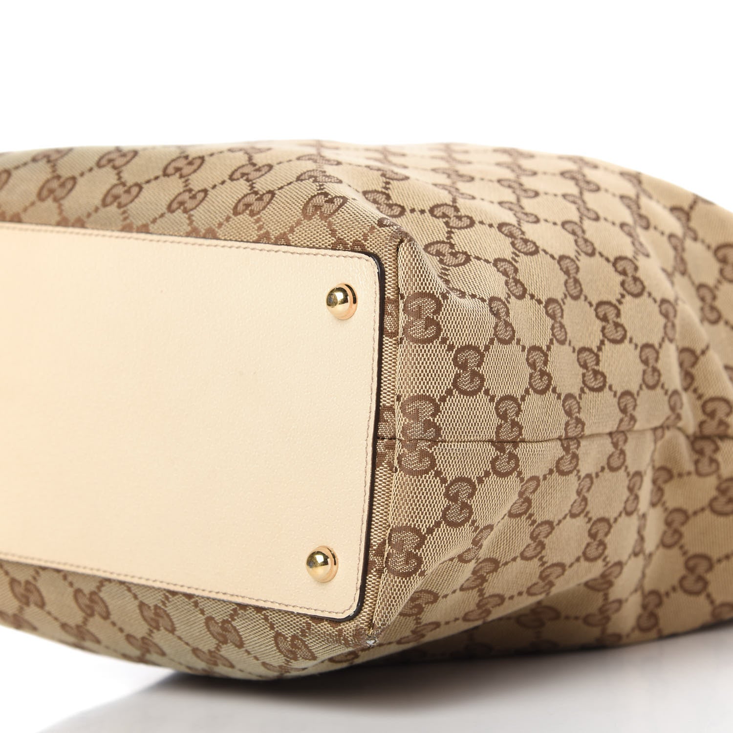 Gucci Monogram Large Eclipse Tote Beige White 10 of 10