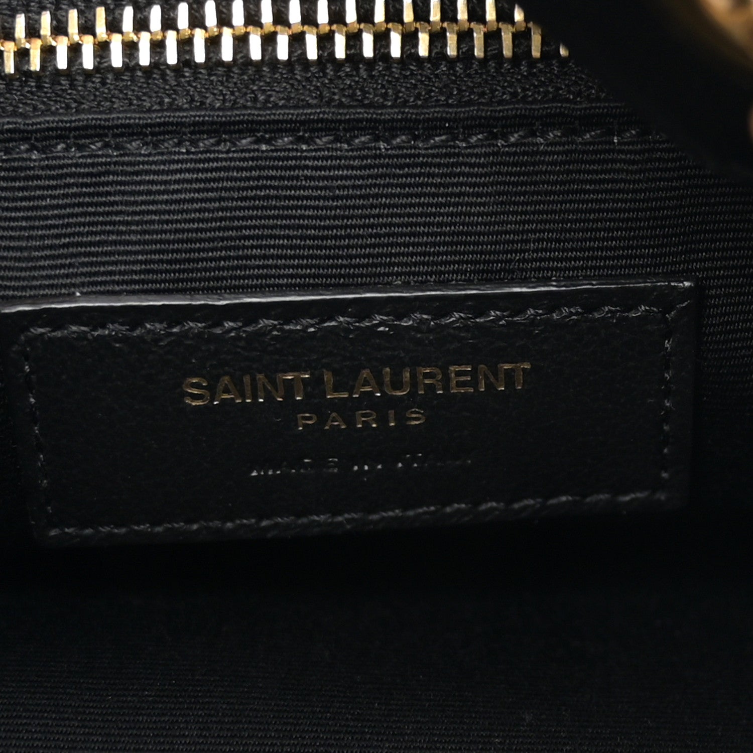 Saint Laurent Lambskin Matelasse Monogram Joe Backpack Black 6 of 11