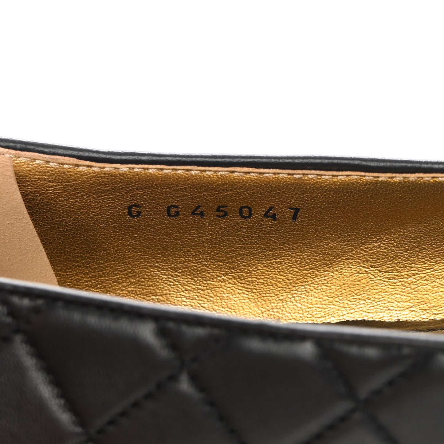 Lambskin Quilted CC Ballerina Flats 38 Black
