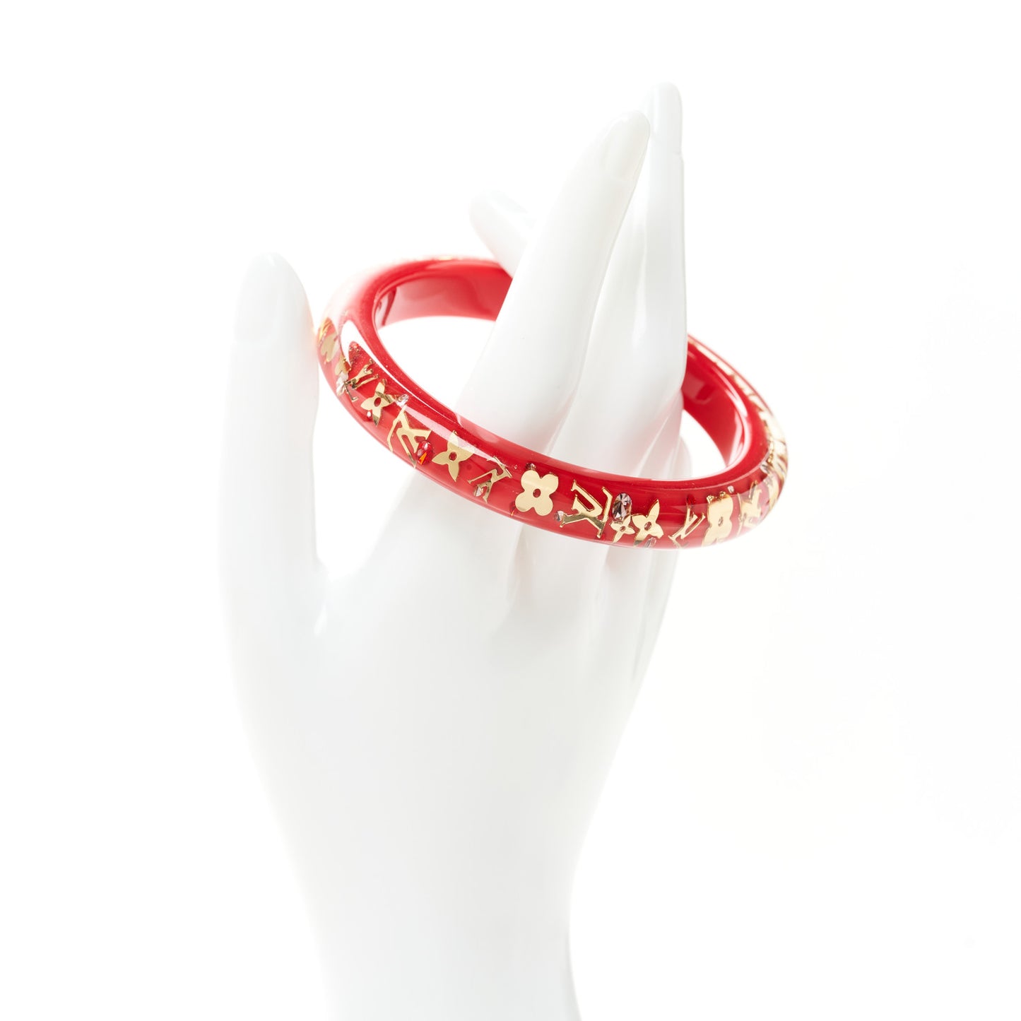Resin Swarovski Medium Inclusion Bracelet PM Pomme D'Amour