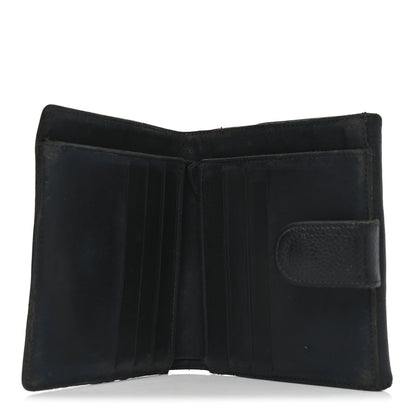 Chanel Caviar Timeless CC Compact French Wallet Black 5 of 8