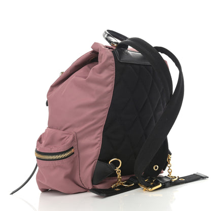 Burberry Nylon Medium Rucksack Backpack Mauve Pink 2 of 11
