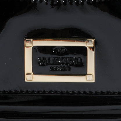 Valentino Garavani Patent Mini Rockstud Crossbody Bag Black 8 of 9