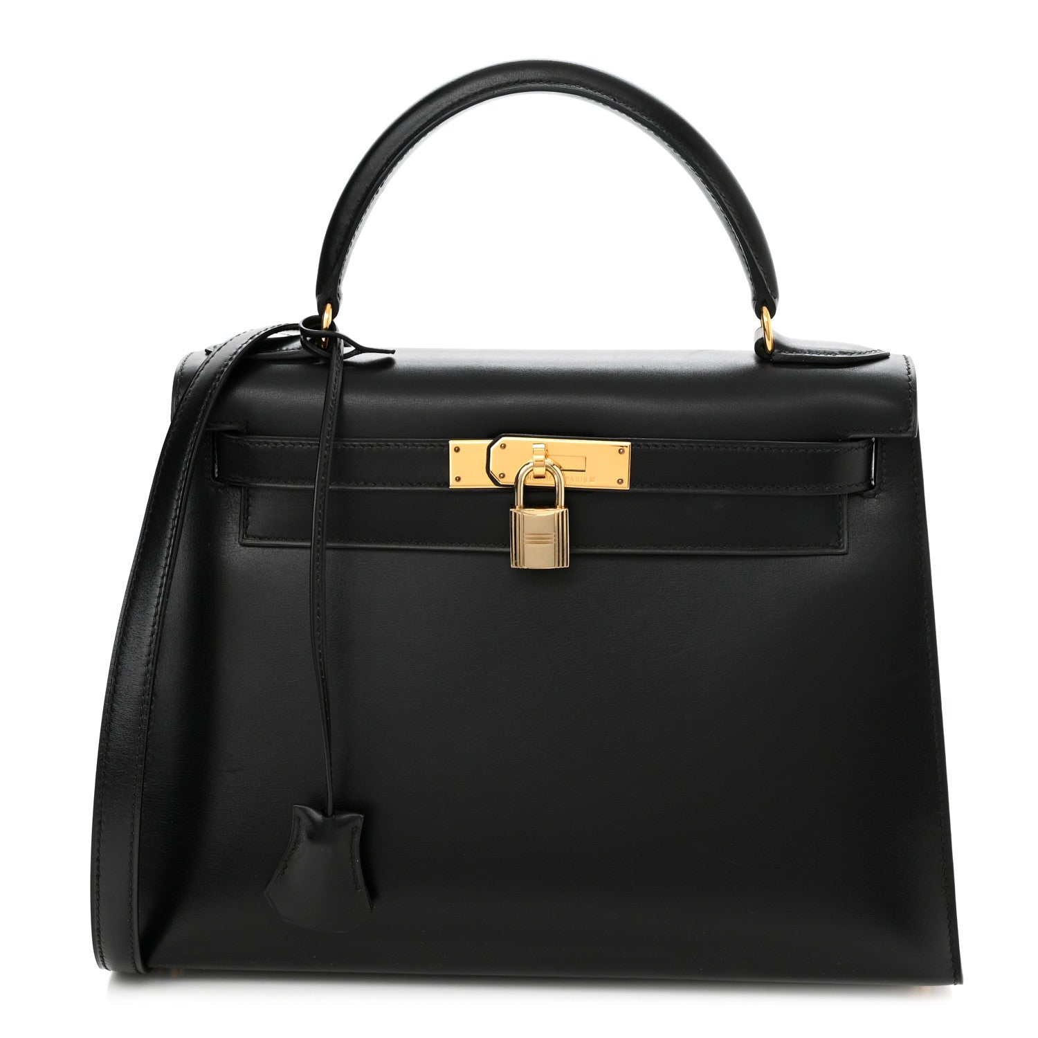Hermes Box Kelly Sellier 28 Black 1 of 10