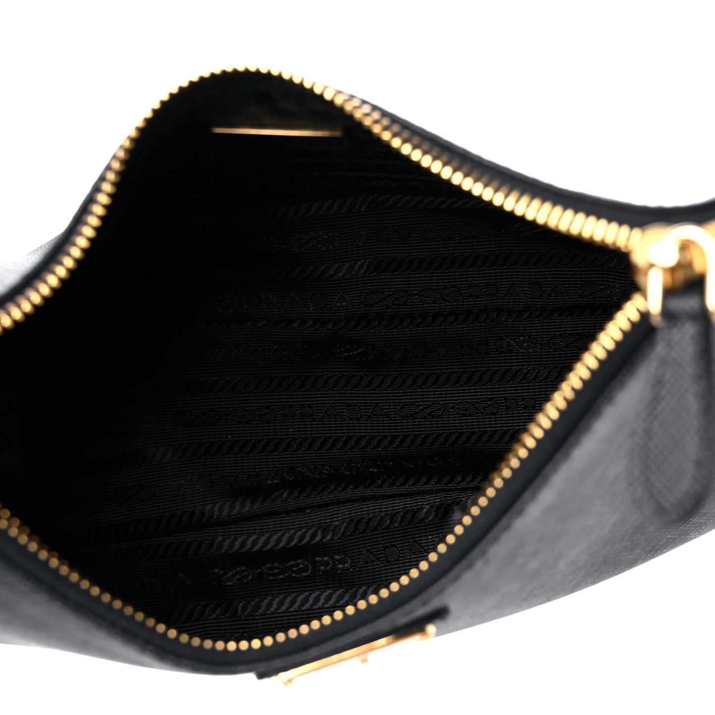Saffiano Lux Re-Edition 2005 Shoulder Bag Black
