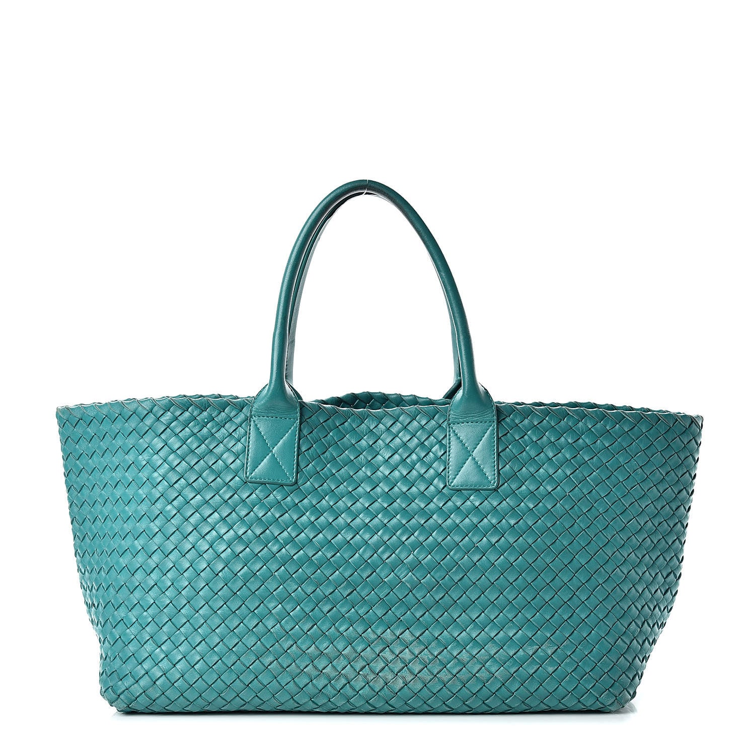 Bottega Veneta Nappa Intrecciato Medium Cabat Lagoon 1 of 28