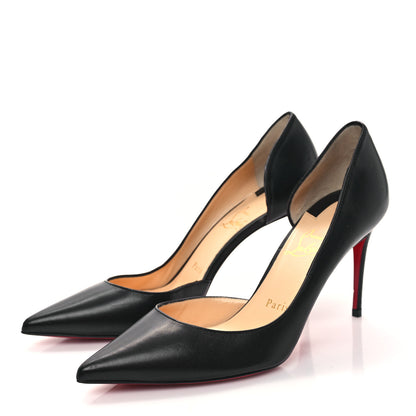 Christian Louboutin Shiny Nappa Iriza 100 Pumps 38 Black 3 of 9